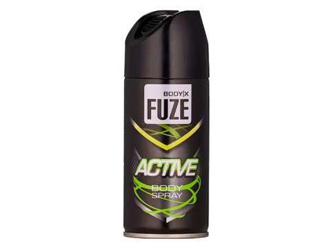BODY-X FUZE MEN DEODORANT ACTIVE 150ML