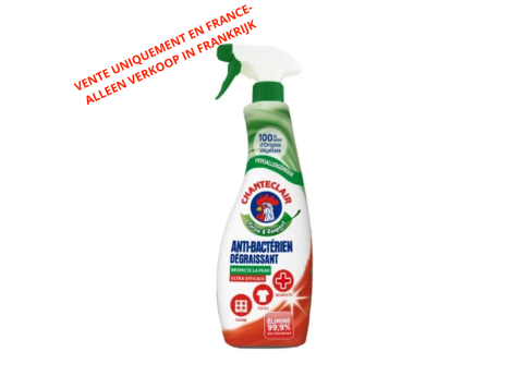 CHANTECLAIR DEGRAISSANT 625ML ANTI-BACTERIEN
