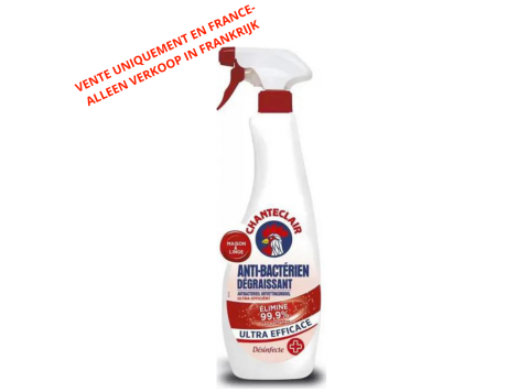 CHANTECLAIR DEGRAISSANT 625ML ANTI-BACTERIEN