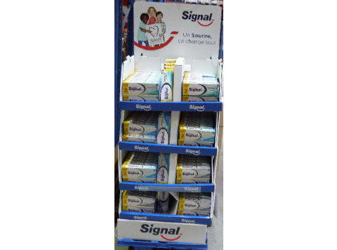 DISPLAY SIGNAL TANDPASTA 184 ST (DUO 2X100ML)