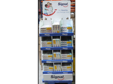 DISPLAY SIGNAL TANDPASTA 468ST 156 X 3ST 75ML