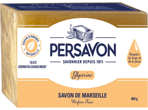 PERSAVON ZEEPBLOK GLYCERINE MARSEILLE 400GR