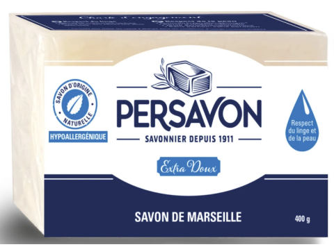 PERSAVON ZEEPBLOK MARSEILLE EXTRA DOUX 400GR