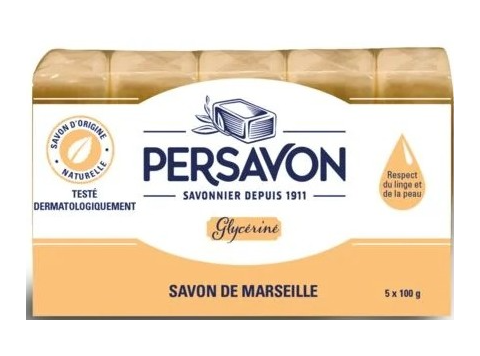 PERSAVON ZEEPBLOK GLYCERINE 5X100GR