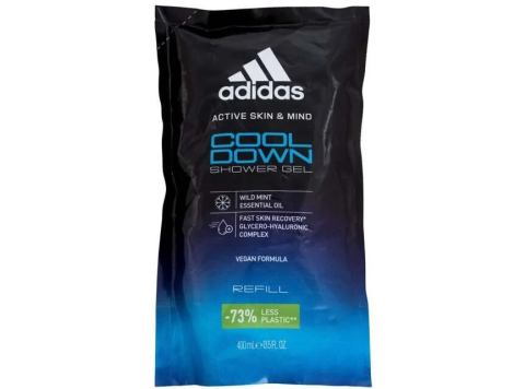 ADIDAS DOUCHE GEL REFILL COOL DOWN 400ML