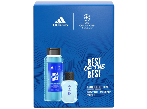 ADIDAS GIFTSET BEST OF THE BEST DOUCHEGEL 250ML + EAU DE TOILETTE 50ML