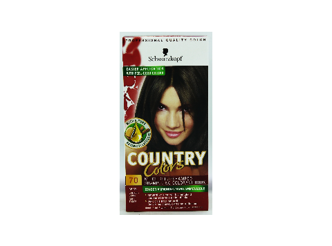 SCHWARZKOPF COUNTRY COLORS HAARKLEURING 70 BRAZIL DONKERBRUIN