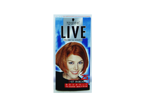 SCHWARZKOPF LIVE UNLIMITED COLORS HAARKLEURING 25 HOT MANDARINE