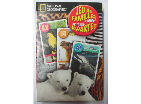 KWARTET NATIONAL GEOGRAPHIC BIOTOPEN