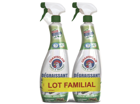 CHANTECLAIR ONTVETTER UNIVERSEEL DEN LOT DE 2 X 625ML