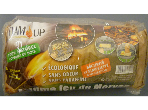 FLAM UP AANMAAKZAKJES MORVAN 4 STUKS