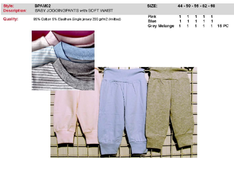 KLEDING: BABY TRAININGSBROEK