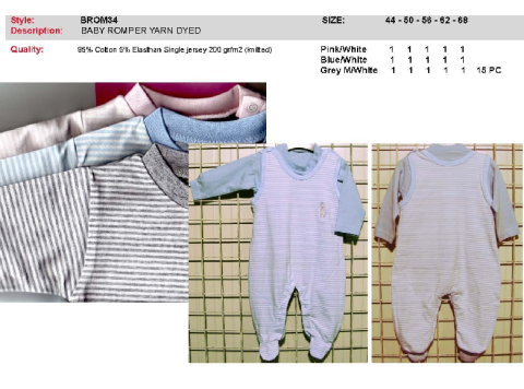 KLEDING: BABY KRUIPPAKJE