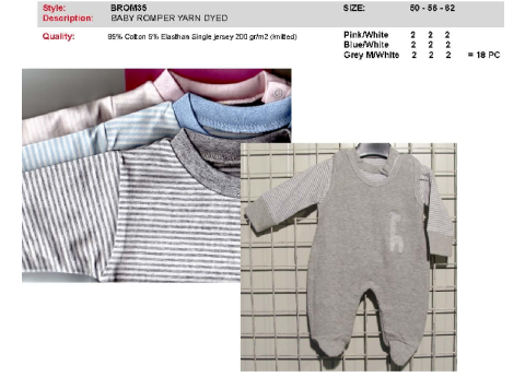 KLEDING: BABY KRUIPPAKJE