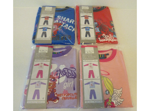 KLEDING: KINDER PYJAMA KATOEN