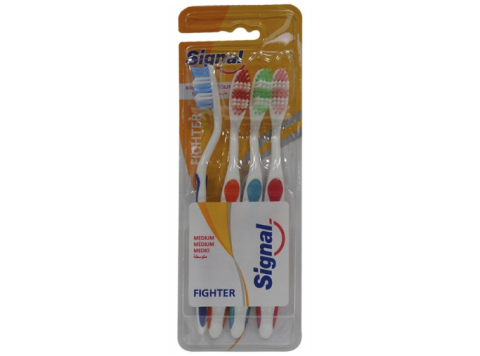 SIGNAL TANDENBORSTEL FIGHTER MEDIUM 4-PACK