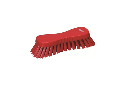 VIKAN WERKBORSTEL HARD ROOD 185x65x53 MM