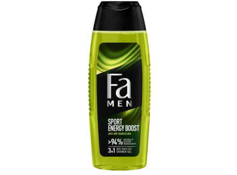 FA DOUCHEGEL 250ML SPORT DOUBLE POWER
