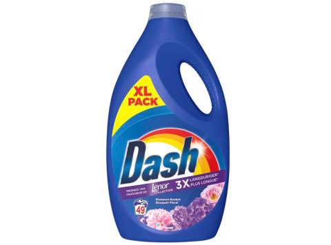 DASH VLOEIBAAR WASMIDDEL LENOR BLOEMEN BOEKET 49SC 2,205L