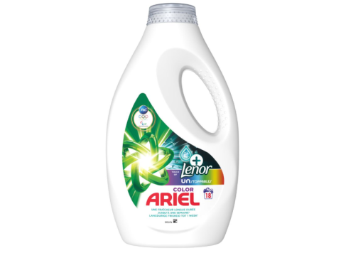ARIEL VLOEIBAAR WASMIDDEL 810ML 18SC LENOR UNSTOPPABLES