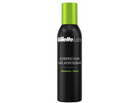 GILLETTE LABS SCHEERSCHUIM SNEL AFSPOELBAAR 240ML