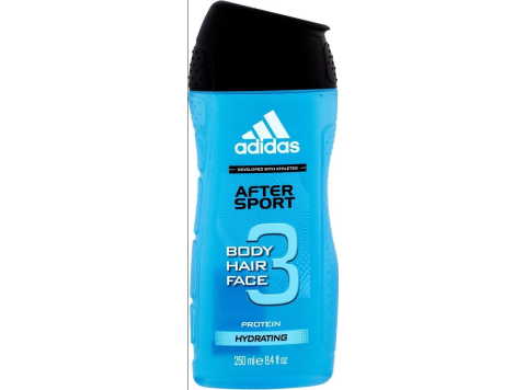 ADIDAS DOUCHE & SHAMPOO AFTER SPORT HYDRATING 250ML