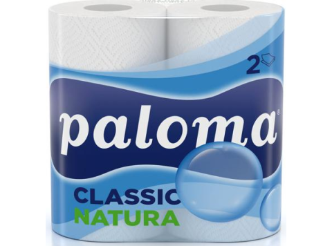 KEUKENROLLEN PALOMA 2-LAAGS 24X2 ROL 50 VELLEN