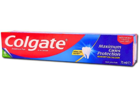 COLGATE TANDPASTA MAXIMUM CAVITY PROTECTION 75ML