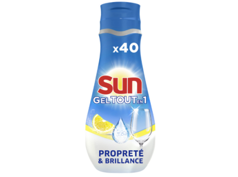 SUN VAATWAS GEL TOUT EN 1 CITRON 40SC 700ML