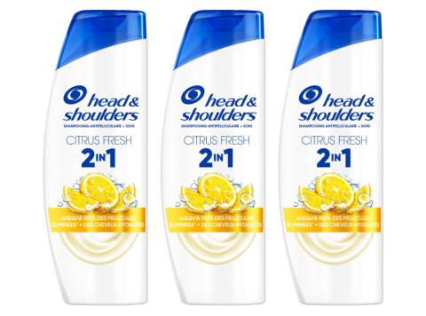 HEAD & SHOULDERS SHAMPOO 2IN1 CITRUS FRESH 3X 300ML