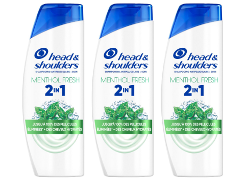HEAD & SHOULDERS SHAMPOO 2IN1 MENTHOL FRESH 3X 300ML