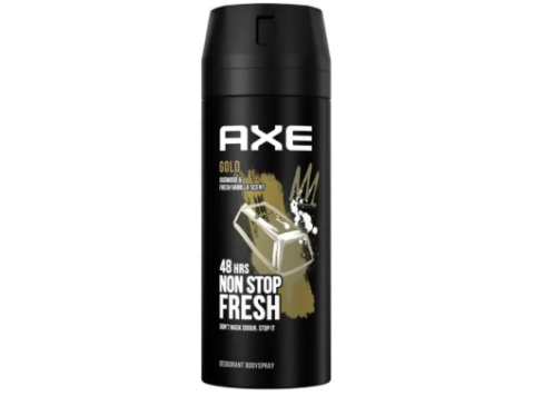 AXE DEODORANT SPRAY GOLD 150ML