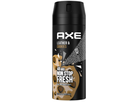 AXE DEODORANT SPRAY LEATHER & COOKIES 150ML