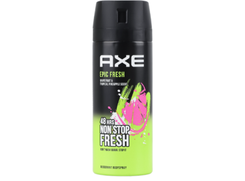 AXE DEODORANT SPRAY EPIC FRESH 150ML
