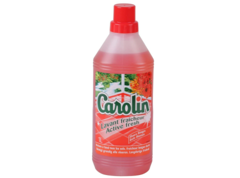 CAROLIN VLOERREINIGER ACTIVE FRESH 1 L RODE BLOEMEN