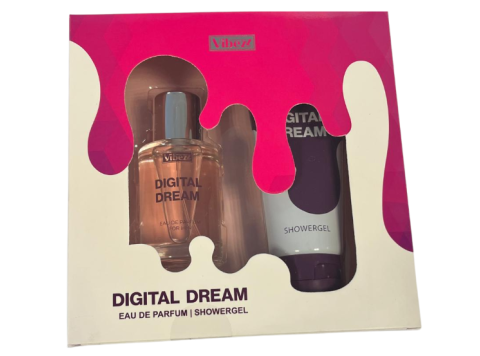 VIBEZZ GIFTSET DIGITAL DREAM EAU DE PARFUM 50ML + SHOWERGEL 100ML