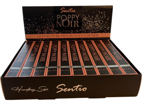 SENTIO DISPLAY EAU DE PARFUM POPPY NOIR 20 X35ML