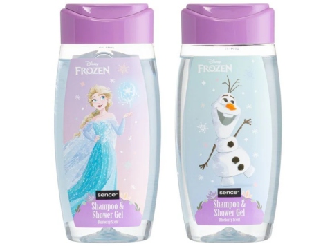 DISNEY FROZEN SHAMPOO & DOUCHE GEL 210ML ASSORTIMENT 12ST