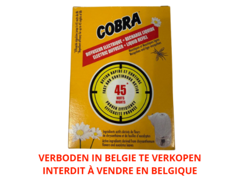 COBRA ELEKTRISCHE DIFFUSER + LIQUID REFILL 30ML MUG