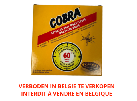 COBRA ANTI-MUG SPIRALEN 10ST