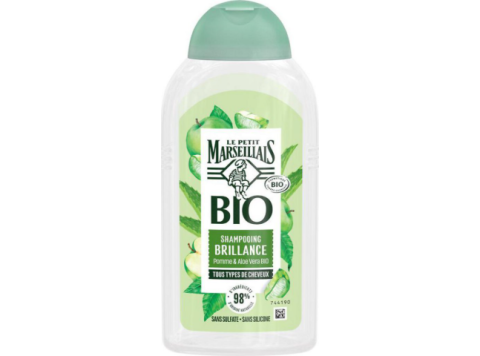 LE PETIT MARSEILLAIS SHAMPOO APPEL & ALOE VERA 240ML ALLE HAARTYPEN