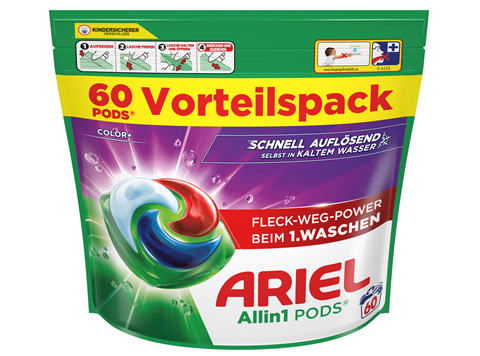ARIEL WASMIDDEL PODS 60ST ALL IN ONE COLOR +