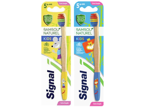 SIGNAL TANDENBORSTEL BAMBOU KIDS 5+ EXTRA SOUPLE
