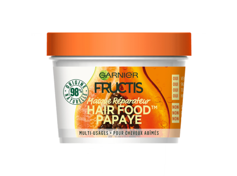 GARNIER FRUCTIS HAARMASKER 390ML HAIR FOOD PAPAYE