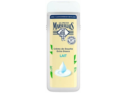 LE PETIT MARSEILLAIS DOUCHE 400 ML LAIT TRANSPARANT