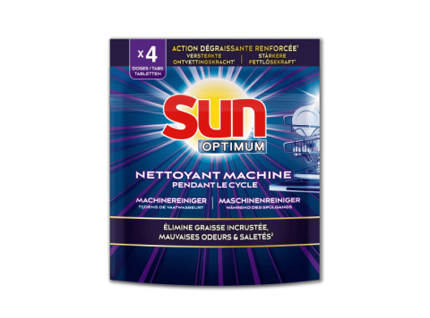 SUN OPTIMUM MACHINEREINIGER LOT DE 2 X 4 TABS
