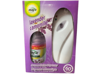 MAGIC ONTGEURAPPARAAT + LUCHTVERFRISSER 300 ML LAVENDEL