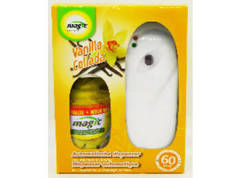 MAGIC ONTGEURAPPARAAT + LUCHTVERFRISSER 300 ML VANILLE