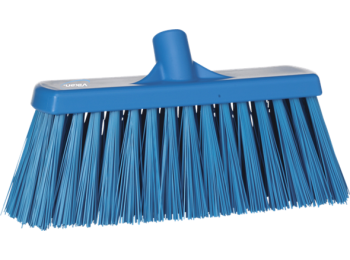 VIKAN STRAATBORSTEL BLAUW HARD 300x69x177 MM POLYESTER VEZELS