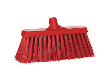 VIKAN STRAATBORSTEL ROOD HARD 300x69x177 MM POLYESTER VEZELS